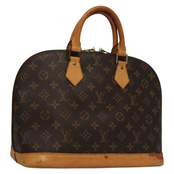 LOUIS VUITTON Monogram Alma Hand Bag M51130 LV Auth BA4205 - Picture 1 of 16